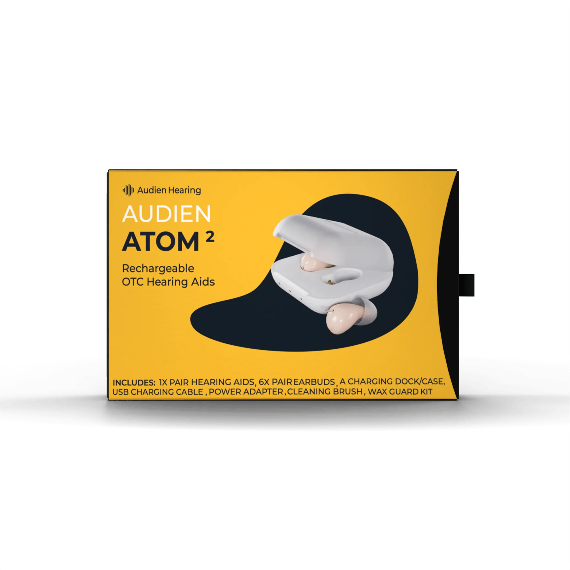 Audien Atom 2 OTC Hearing Aids - Specialist Bundle (Like New) - Image 5